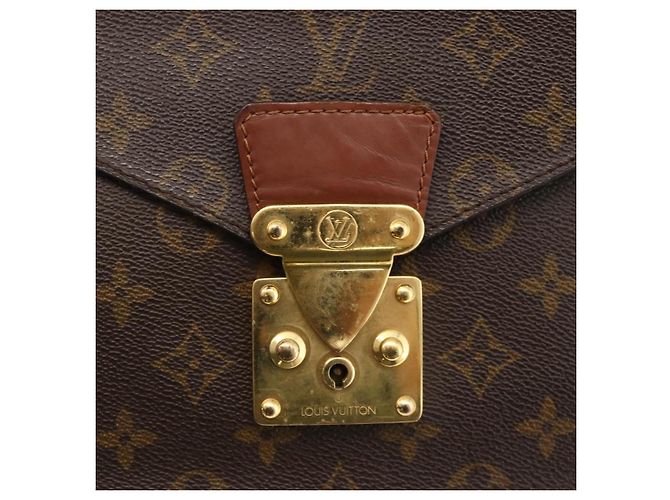 LOUIS VUITTON Monogram Concorde Handtasche M51190 Auth LV ka3781 Monogramm - Ansicht 17