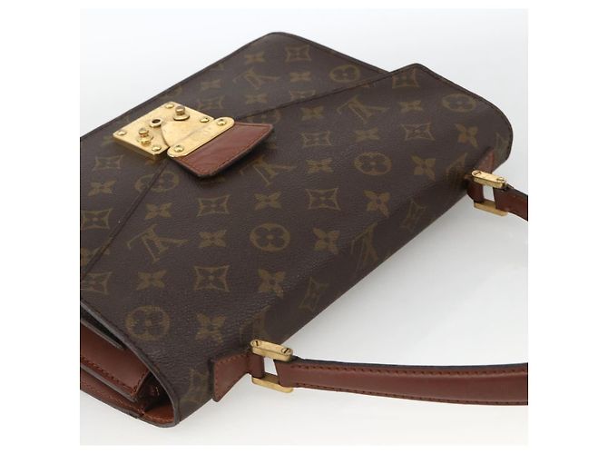 LOUIS VUITTON Monogram Concorde Handtasche M51190 Auth LV ka3781 Monogramm - Ansicht 6