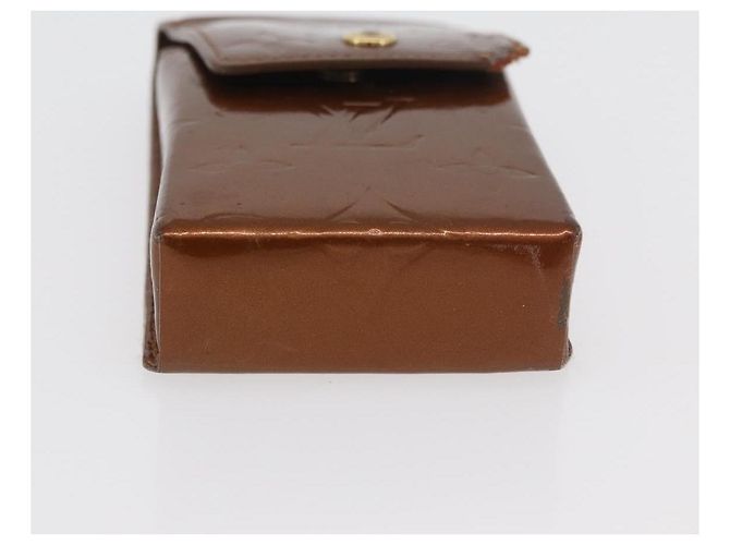 LOUIS VUITTON Estuche para Cigarrillos Vernis 4 Set Bronce Rosa Lavanda LV Auth 175001 - vista 18