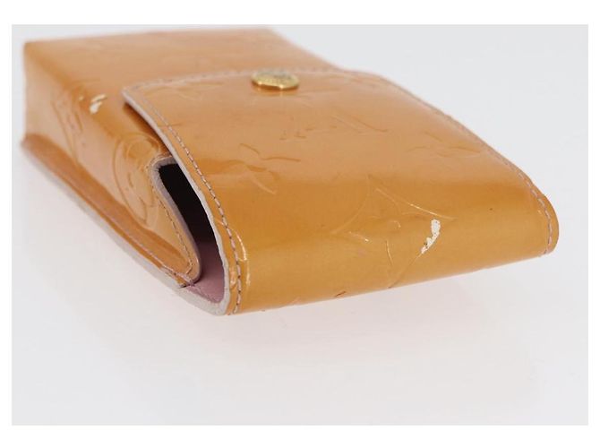 LOUIS VUITTON Estuche para Cigarrillos Vernis 4 Set Bronce Rosa Lavanda LV Auth 175001 - vista 23