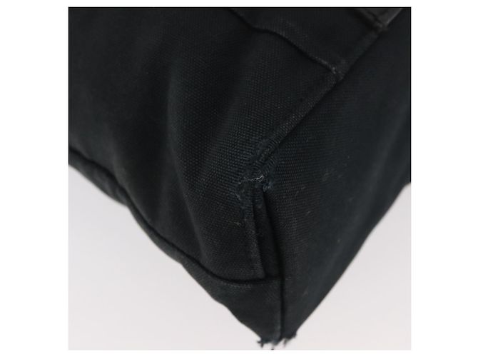 Hermès HERMES Borsa a Mano Trocha Horizontal Zonal MM in Tela Nera Auth ARZ908 Nero - vista 14