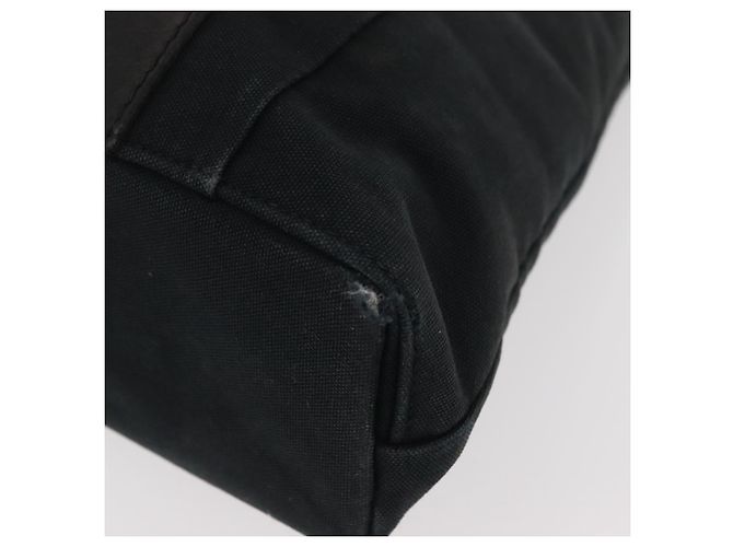 Hermès HERMES Borsa a Mano Trocha Horizontal Zonal MM in Tela Nera Auth ARZ908 Nero - vista 15