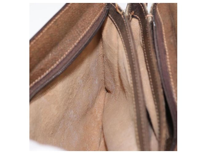 Bolso Sherry Line GG Supreme Web de GUCCI en PVC beige y dorado 001 16 4085 Auth 174411 - vista 22