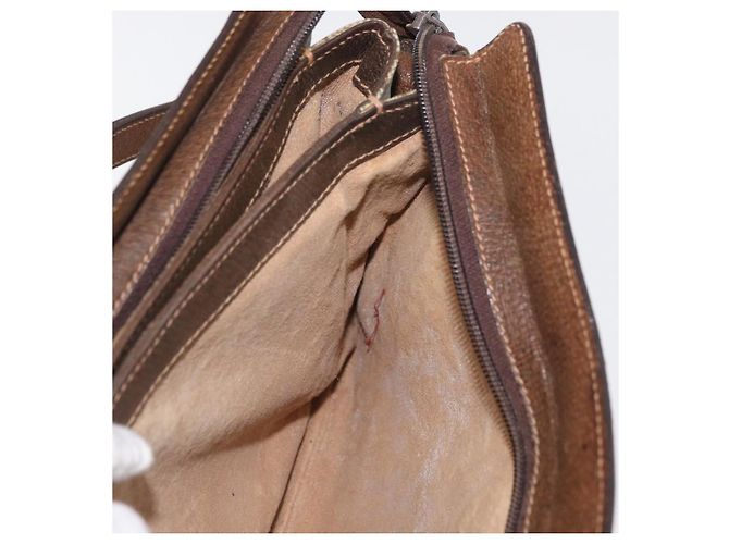 Bolso Sherry Line GG Supreme Web de GUCCI en PVC beige y dorado 001 16 4085 Auth 174411 - vista 23