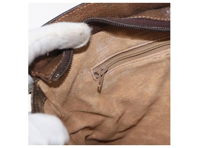 Bolso Sherry Line GG Supreme Web de GUCCI en PVC beige y dorado 001 16 4085 Auth 174411 - vista 25