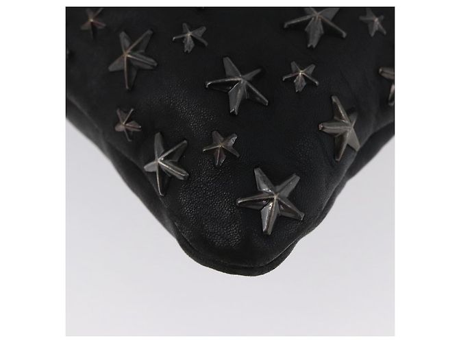 Borsa a mano Jimmy Choo in pelle nera Auth YKZ093 Nero - vista 14