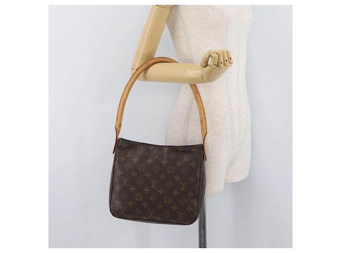 LOUIS VUITTON Borsa a Spalla Monogram Looping MM M51146 LV Auth ka3657 Monogramma - vista 22