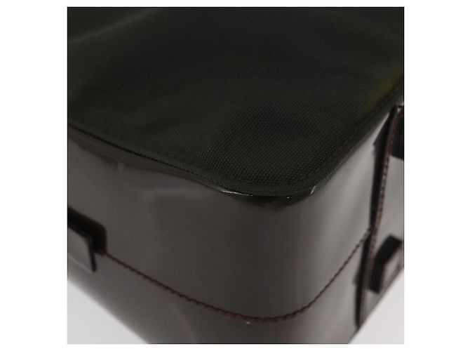 Borsa a mano in nylon Gucci Bamboo 2 vie verde argento autentica hk3678 - vista 9