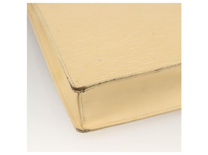 LOUIS VUITTON Borsa a Spalla Epi Ramatuelle Crema Vaniglia M5247A LV Auth BA12007 Crudo - vista 14