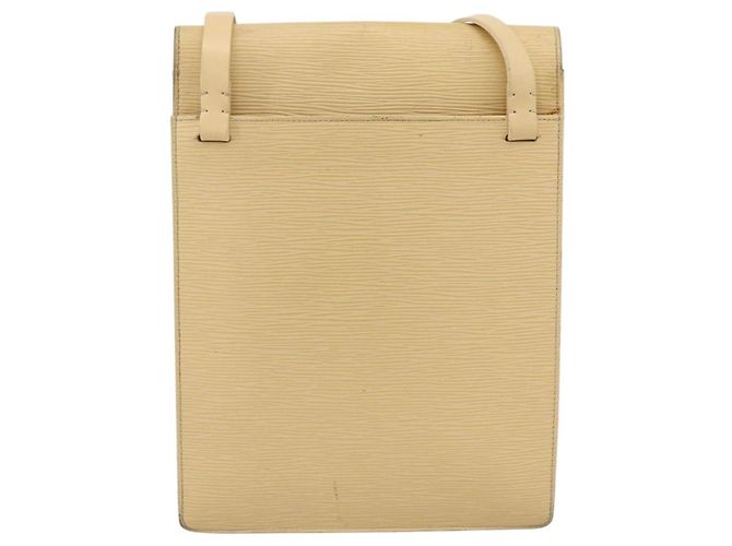 LOUIS VUITTON Borsa a Spalla Epi Ramatuelle Crema Vaniglia M5247A LV Auth BA12007 Crudo - vista 2