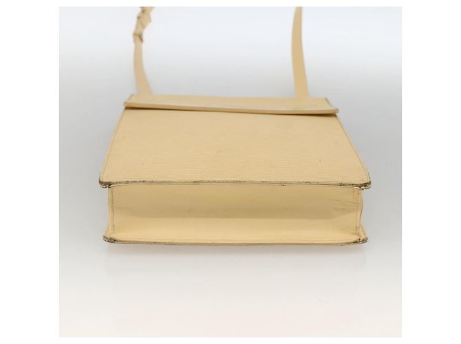 LOUIS VUITTON Borsa a Spalla Epi Ramatuelle Crema Vaniglia M5247A LV Auth BA12007 Crudo - vista 5