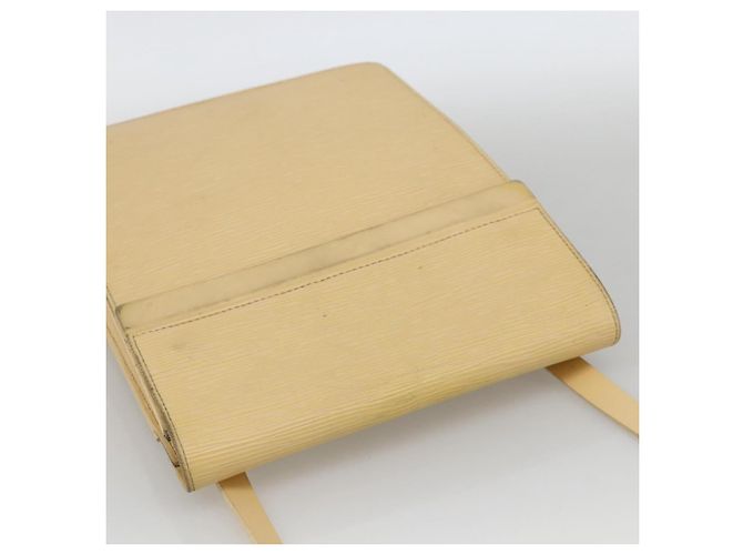LOUIS VUITTON Borsa a Spalla Epi Ramatuelle Crema Vaniglia M5247A LV Auth BA12007 Crudo - vista 6