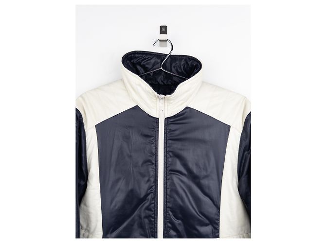 Prada AW08 Linea Rossa Sports Biker Shirring Puffer Jacke - Ansicht 3