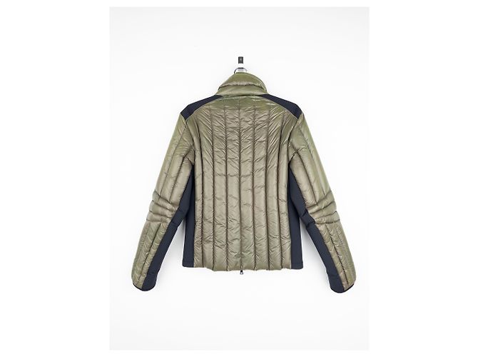Prada AW11 Technical Biker Puffer Jacket Green - view 2