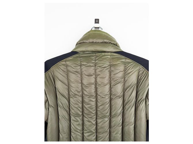Prada AW11 Technical Biker Puffer Jacket Green - view 5