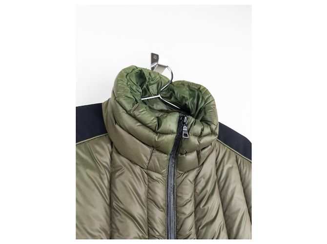 Prada AW11 Technical Biker Puffer Jacket Green - view 6