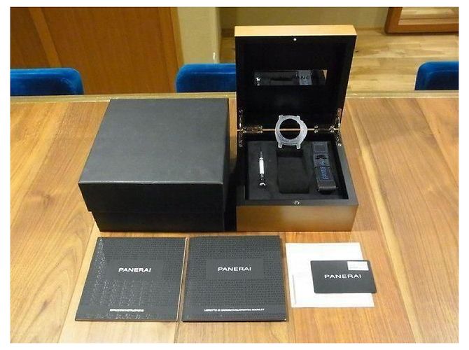 PANERAI Luminor Submersible 44 MM PAM01024 Prodotti genuini Uomini Argento - vista 17