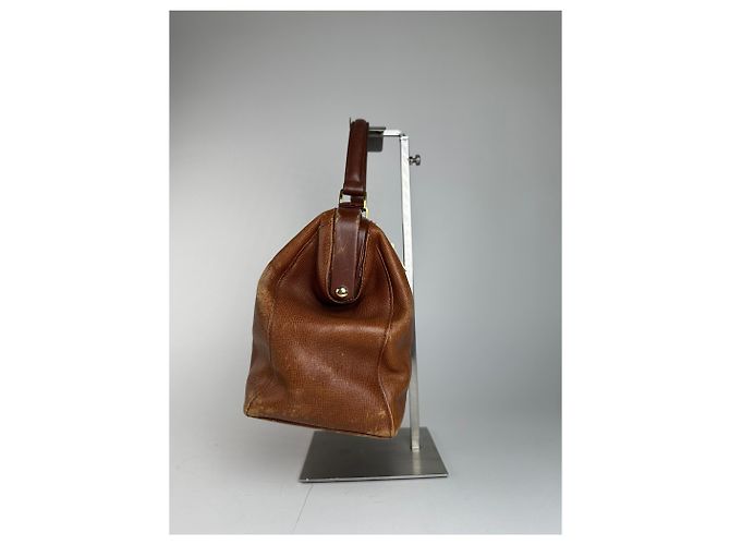 Vintage Givenchy GV3 Lederhandtasche braun - Ansicht 5
