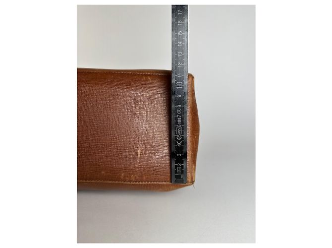 Vintage Givenchy GV3 Lederhandtasche braun - Ansicht 8