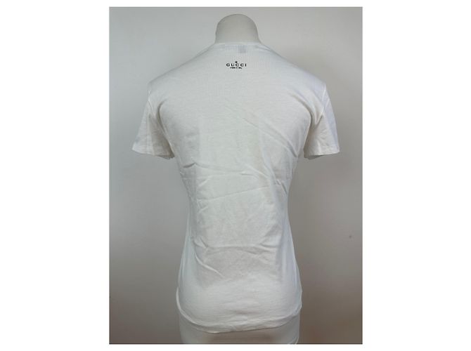 Maglietta bianca vintage Gucci M Bianco - vista 12