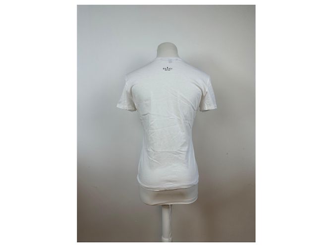 Maglietta bianca vintage Gucci M Bianco - vista 3