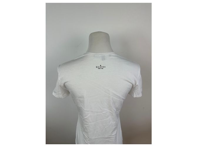 Maglietta bianca vintage Gucci M Bianco - vista 5