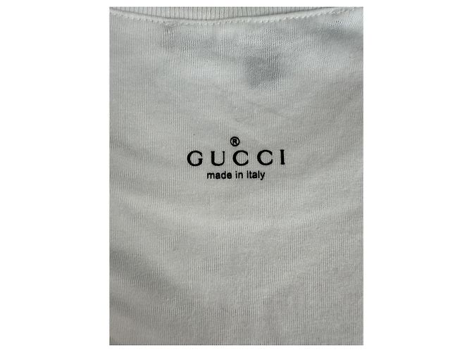 Maglietta bianca vintage Gucci M Bianco - vista 8