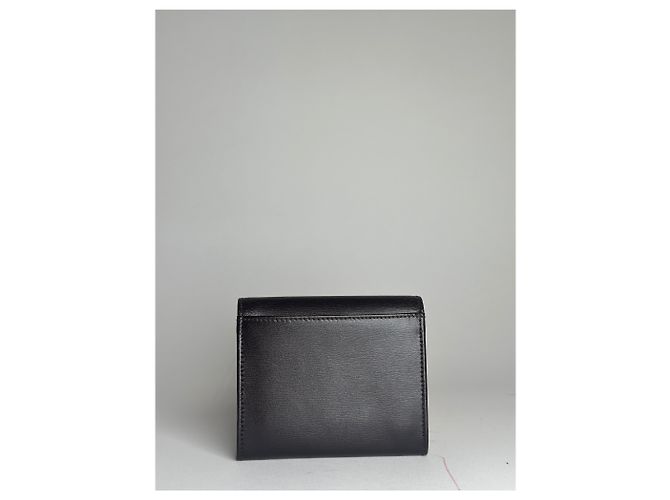 Vintage Givenchy Leather Wallet Black Brown - view 10