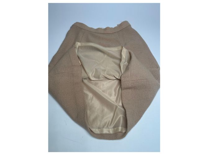 Vintage Balenciaga Woll-Zwillingsset Camel 38/M Kamel - Ansicht 13