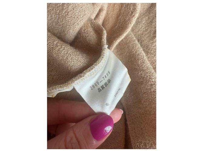 Vintage Balenciaga Woll-Zwillingsset Camel 38/M Kamel - Ansicht 8