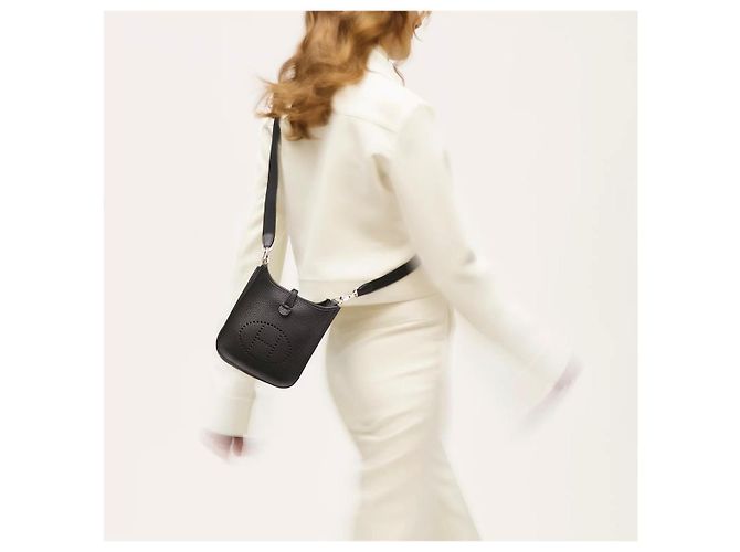 Borsa Amazone Evelyne 16 di Hermès Nero - vista 9