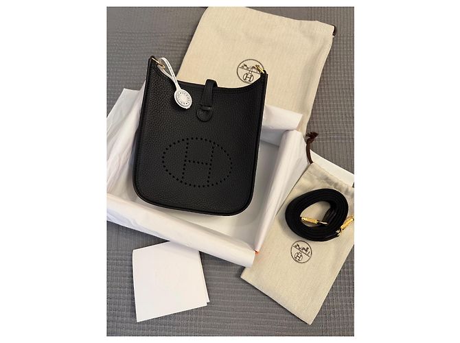 Borsa Amazone Evelyne 16 di Hermès Nero - vista 2