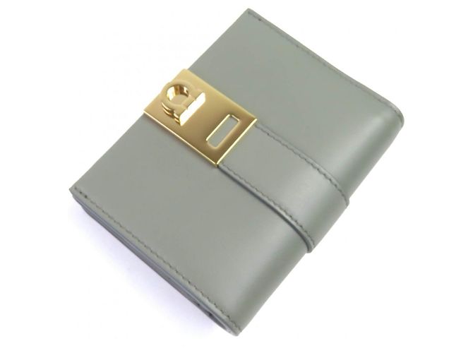 Salvatore Ferragamo Ferragamo Lederbörse Grau - Ansicht 6