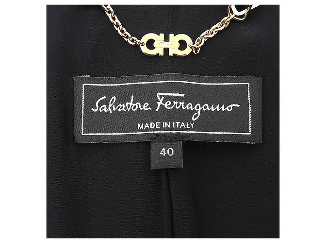 Chaqueta de piel de visón de lana Salvatore Ferragamo - vista 6