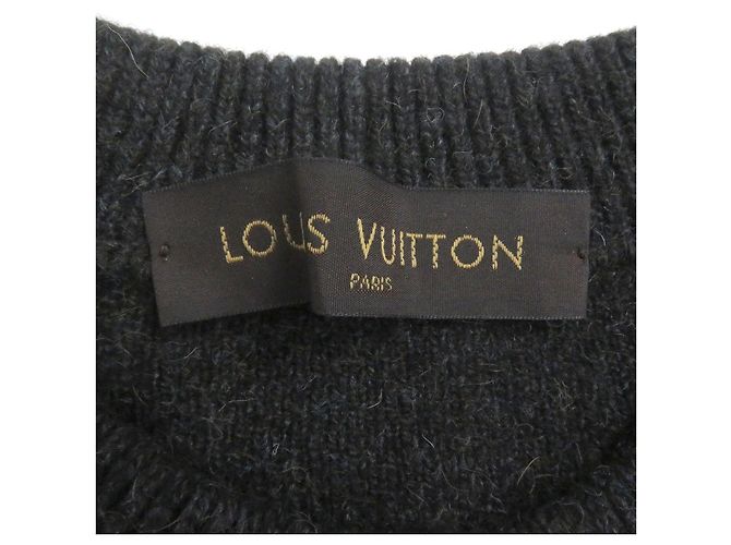 Tejido de cuero de vaca Louis Vuitton Castaño Marrón oscuro - vista 5