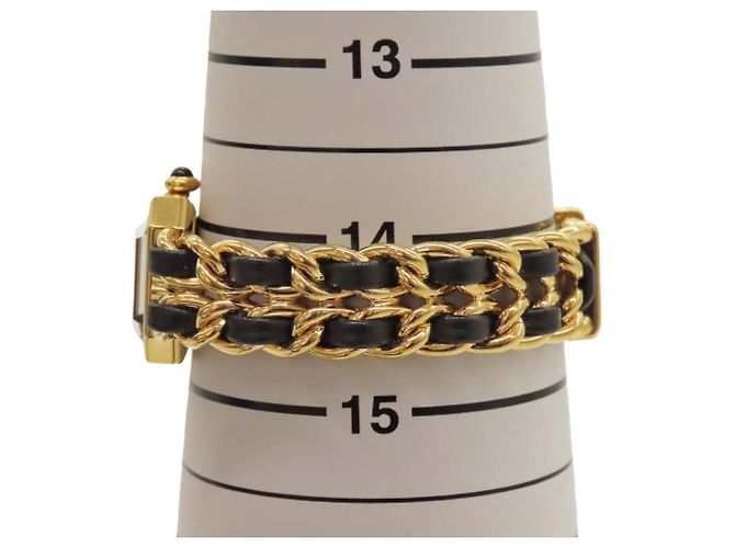 Chanel Première Gold Case Damen Uhr Schwarz - Ansicht 10