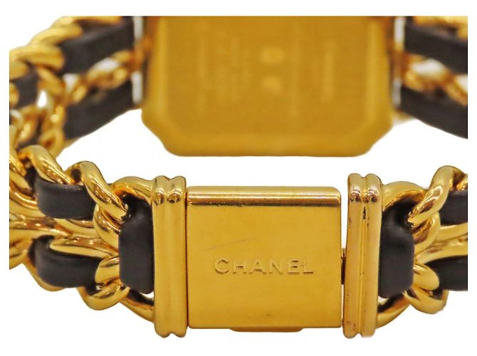 Chanel Première Gold Case Damen Uhr Schwarz - Ansicht 4