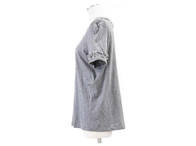 Timeless Camiseta de algodón Chanel P37903 Castaño - vista 11