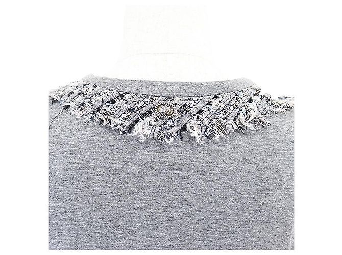 Timeless Camiseta de algodón Chanel P37903 Castaño - vista 12