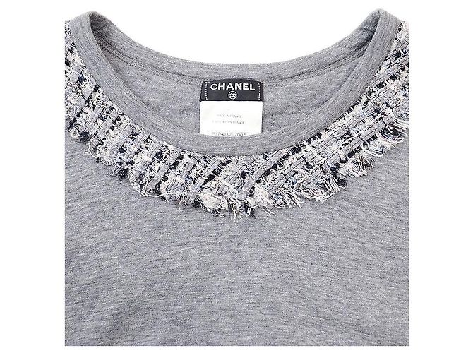 Timeless Camiseta de algodón Chanel P37903 Castaño - vista 7