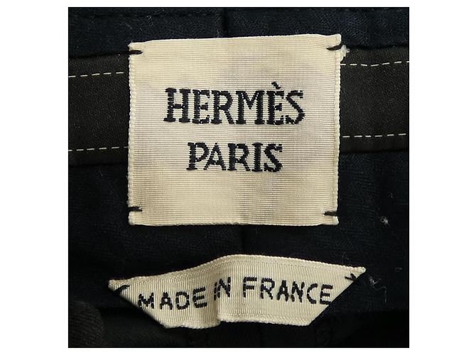 Hermès Hermes Wollhose Schwarz - Ansicht 4