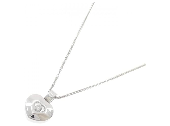 Collana Chopard in oro bianco 18K e diamanti Argento - vista 2