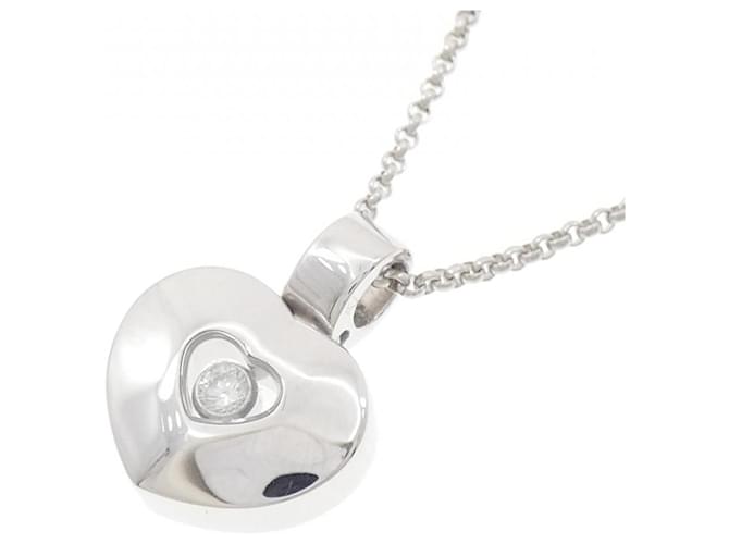 Collana Chopard in oro bianco 18K e diamanti Argento - vista 3