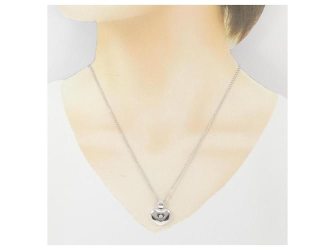 Collana Chopard in oro bianco 18K e diamanti Argento - vista 6
