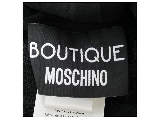 Top Boutique Moschino Negro - vista 4