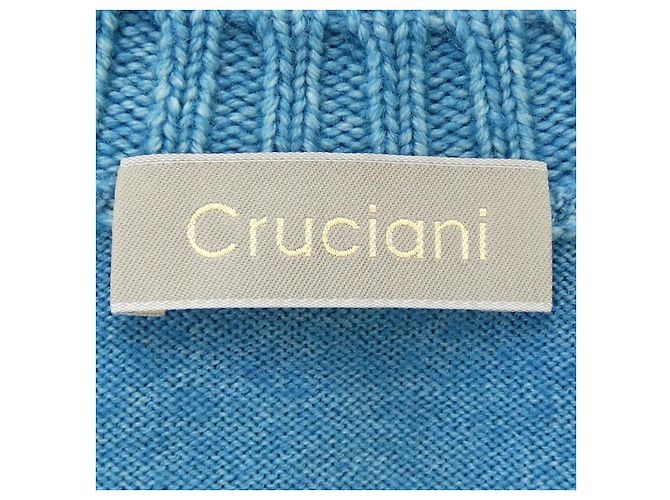 Autre Marque Cárdigan de lana Cruciani Azul - vista 4