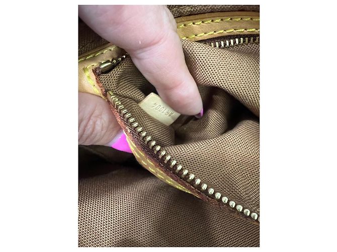 Borsa Louis Vuitton Trotter Monogram Panda Murakami Marrone Multicolore - vista 11