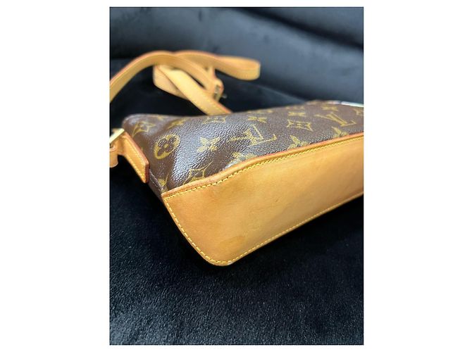 Borsa Louis Vuitton Trotter Monogram Panda Murakami Marrone Multicolore - vista 8