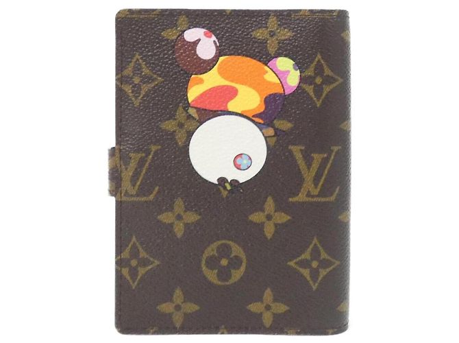 Organizer Agenda PM Monogram Panda Louis Vuitton R20011 Marrone - vista 2
