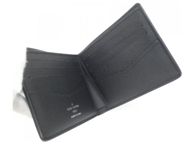Portafoglio Slender Bill Monogram Eclipse Reverse di Louis Vuitton Grigio - vista 2
